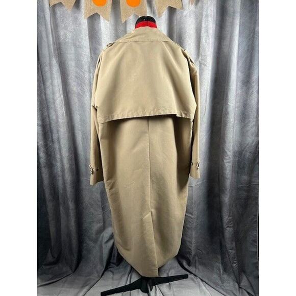 Vero Moda - VmChloe Export Long Jacket Trench Coat - SZ Large Dark Beige - Picture 6 of 7